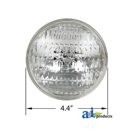 Replacement Sealed Beam, 4411, 12 Volt 4.1 X3.2 X4.1